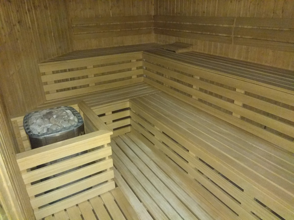Aqua Centrum Chełmiec - sauna sucha. 